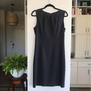 TAHARI Gray Emory Sheath Dress 6